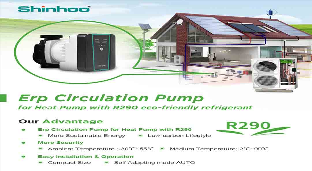 Master H and Grand Series Circulation Pump丨Ideal Match for R290 Certified Heat Pump Systems